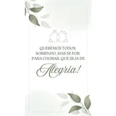 Kit Completo Lágrimas De Alegria Para Casamento (Saquinhos + Lenços + Tag ) Escolha Quantidade
