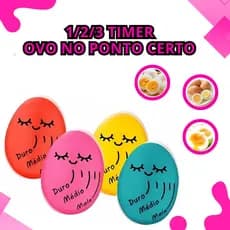 1/2/3 Timer Ovo Cozido No Ponto Certo Ovo Mollet Temporizador Ovo Resina não tóxica