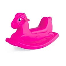 Gangorra Infantil Huppa Huppa Cavalinho Balanço Rosa Menina
