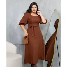 Vestido Midi Festa Delicado E Elegante Outono Inverno 2025
