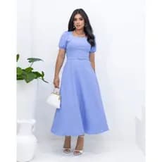 Vestido Evangelico Julia Moda Cristã Tendencia Outono 2026