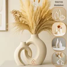 Conjunto de Vasos Decorativos Enfeite Decorativo Decoração de Sala 7 Modelos Modernos