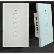 Interruptor Wifi Inteligente 3 Botões Smart Touch