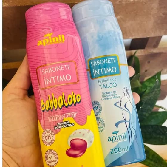 Sabonete Liquido Intimo Apinil Higiene intima 200 ml
