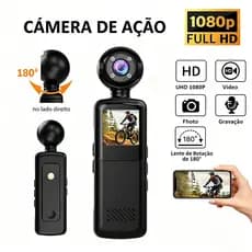 camera veicular digital esportiva Hd 1080 Tela Lcd Pocket Wifi 180º camera portatil filmadora