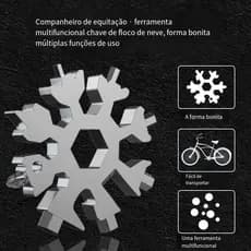 Chaveiro Multi-ferramenta Chave Chave De fenda Neve Abridor De Garrafa Portátil Ferramentas