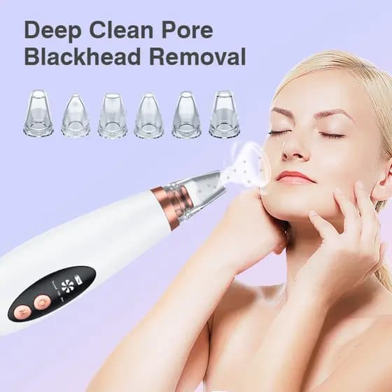 Removedor Cravos e Espinhas extrator de cravos usb Recarregável Sugador Remove Acne
