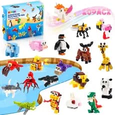 Blocos de brinquedos infantis 20 pcs Animais brinquedo educativo toy Dinossauros