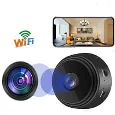 Câmera de Segurança Mini A9 Sem Fio Wifi Câmera de Vigilância Portátil Camera Tripla Monitoramento Interno