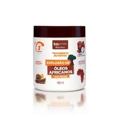 Máscara de tratamento Nutritivo Explosão de Óleos Africanos bn.Cachos 500g