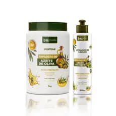 Kit Creme de Pentear Azeite de Oliva + Ativador | bn.Cachos