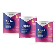 Kit 3 Trophic Infant 800g Dieta Enteral Infantil Prodiet