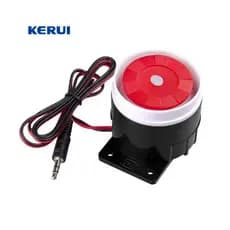Sirene de Alarme KERUI 120dB compatível com sistema de alarme de diversas marcas