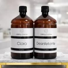 Frasco Organizador 1 Litro para Banheiro Lavanderia Lavabo Amaciante Sabão Líquido Decorativo