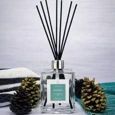 Difusor de Ambiente Bamboo 250ml Aromatizador com Varetas Cheiro Suave Longa Duração