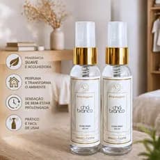 Kit 2 Home Spray 60ml para Ambiente cheiroso e elegante Sala Quarto Closet