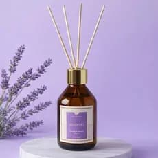 Aromatizador de Ambientes Difusor Lavanda 120ml Vareta Cheiro para Casa Perfumada