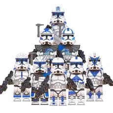 ARC Trooper Fives Echo Dogam Tup Jesse Rex Kix Hardcase Space Wars Super Hero Mini Blocos De Construção Figuras De Brinquedos De Presente