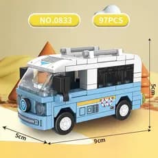 Compatível com os blocos de construção Lego Blocos de construção de carros de corrida Montagem Educacional Cidade Pequenas Partículas Pais-Crianças