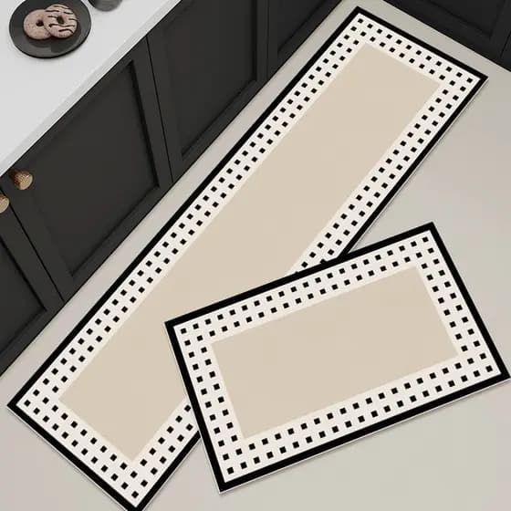 8. Luz francesa luxo casa cozinha restaurante diatomáceas lama absorvente tapete resistente à sujeira Anti-poeira mesa d