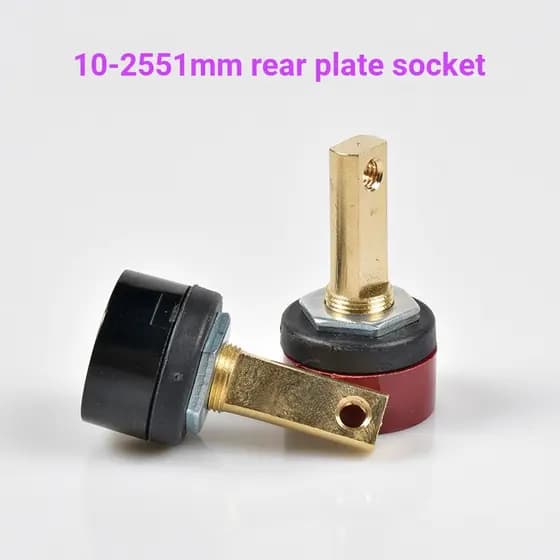 Tyk 8.Preço baixo Seckill 51mm soquete de placa traseira DKJ10-25 Ruiling ARC200DS conector de máquina de solda estilo e