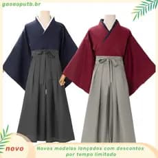 Fantasia De Cosplay De Filme De Ação Ao Vivo Rurouni Kenshin-Himura (Battosai The Manslayer) Quimono Estilo Para Dramati