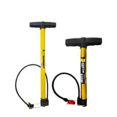 Bomba de Encher Pneu Bicicleta Bike Carro Moto 30cm  OU 50 cm Bico Duplo Manual Vertical Portátil
