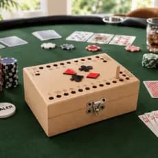Caixa De Baralho - Truco, Cacheta,  Marca Pontos, Jogos, Presente, Cartas, Jogos de cartas