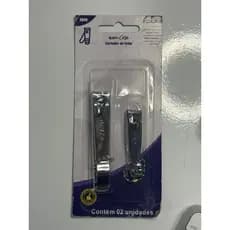 Kit 2 Cortador de Unha com Corrente Pequeno e Grande