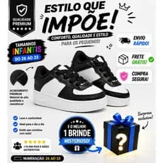 Tênis Infantil Menino e Menina Leve Passeio Escola ideal pro dia a dia envio rapido