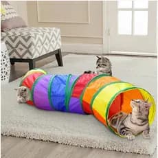 Brinquedo Para Pets Túnel Labirinto Para Gatos Colorido alta qualidade