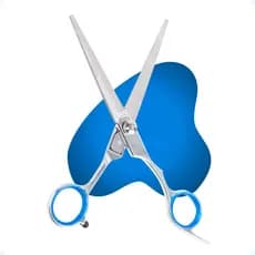 Tesoura De Cabelo Profissional 17 cm Inoxidavel Fio Laser Cabeleireiro Premium Aço Inox