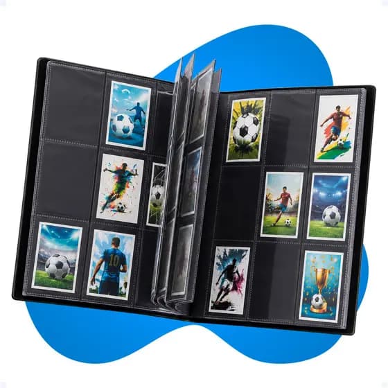 Capa Plástica Protetora Figurinhas Do Álbum Figurinhas Da Copa 2026 Premium Grande Premium