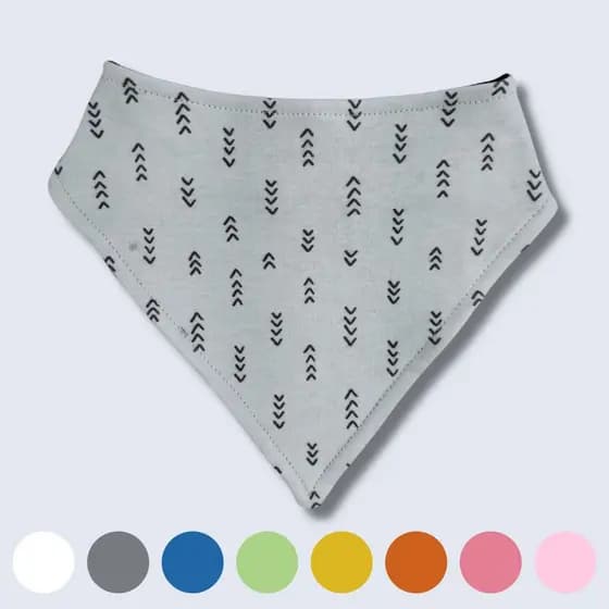 Bandana bebê minimalista setas - premium