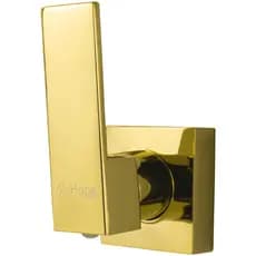 Acabamento Registro Docol Quadrado Banheiro 1/2 3/4 Dourado Gold Metal