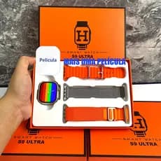 Fashion ULtra 3 max 2.21 inches Smart Watch Três Tipos De Pulseiras Esportivas iOS Android