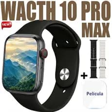 IWO Watch 10 ProMax Sem Fio Com Carregamento Smartwatch Série 10 Bluetooth Chamada De Discagem
