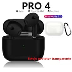 2024 Novo Fones De Ouvido TWS Air Pro 4 Fone Bluetooth Com Redução De Ruído Compatível Pro4 Sem Fio