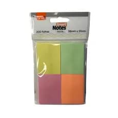 BLOCO SMART NOTES 38X51MM- COLORIDO PASTEL - 50FLS - 4BLOCOS