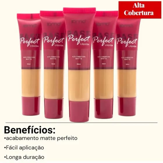 Base liquida Matte de media a Alta cobertura-base efeito matte resistente a chuva acabamento natural POp