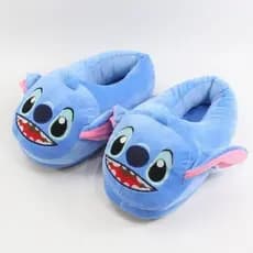 Desenho animado Anime Anime Interstellar Baby Stitch Plush Slippers Fábrica Atacadista de Chinelos Quentes para Casa Int