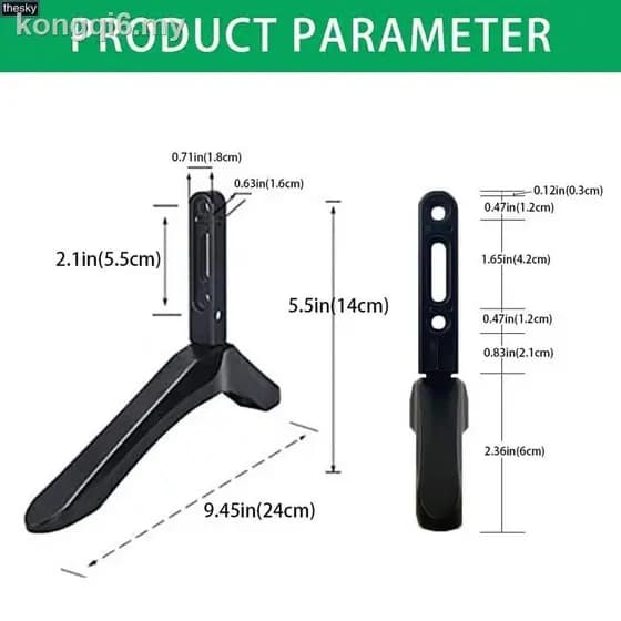 = Suporte Universal de montagem de TV de 32 a 65 polegadas Suporte de mesa para tela LCD de TV plana adequado para LG Vi