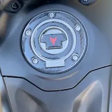 = Adesivo de locomotiva adequado para locomotiva Yamaha MT07 MT09 MT15 Adesivo de tanque de combustível de fibra de carb