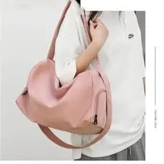 [XKB] Bolsa mensageiro de grande capacidade, masculina, feminina, bolsa de ginástica, bolsa de viagem, bolsa de ginástic