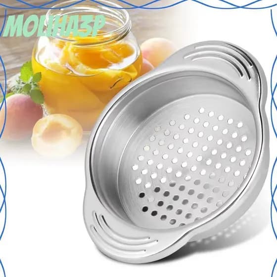 Escorredor de Lata de Atum Aço Inoxidável 304, Dreno Rápido de Óleo e Água, Antiderrapante e Durável para Cozinha
