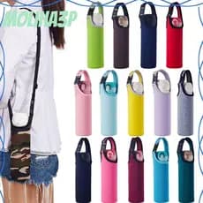 MOLIHA3P Capa Protetora para Garrafa de Água Isolante, Bolsa de Neoprene Portátil para Esportes e Acampamento