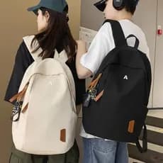 Mochila masculina de grande capacidade, bolsa escolar japonesa Casual para estudantes universitários