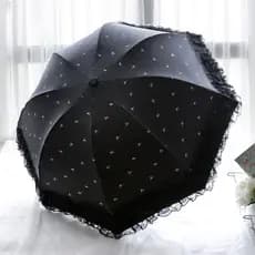 Guarda-sol de arco profundo ultravioleta cogumelo guarda-chuva chuva ou chuva dupla utilização guarda-sol protetor solar