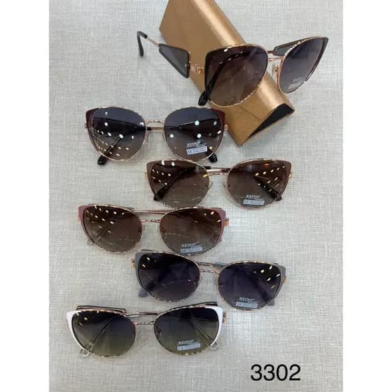 Óculos de Sol Feminino Gato de Metal – Lente Polarizada com Proteção UV400 – Estilo Retrô Elegante