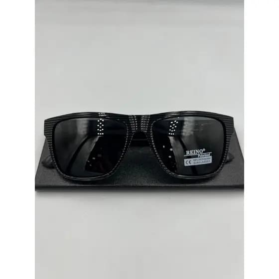 Óculos de Sol Masculino Estilo Executivo – Design com Textura e Lentes Anti-UV